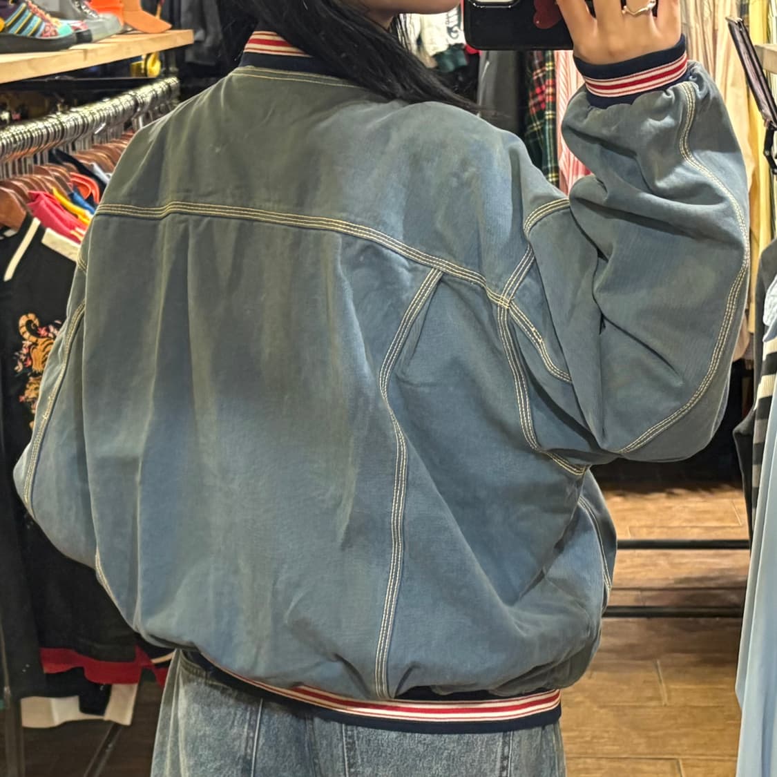 [HI] VTG 데님바시티자켓 상품이미지5