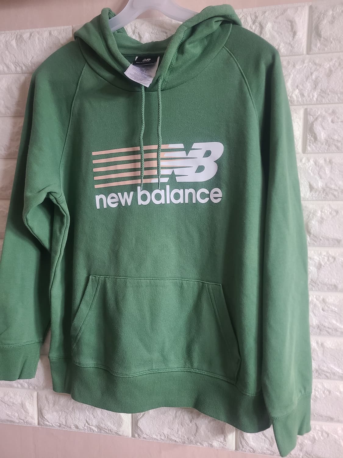 뉴발란스 그린색 후드티(55-66) 상품이미지1