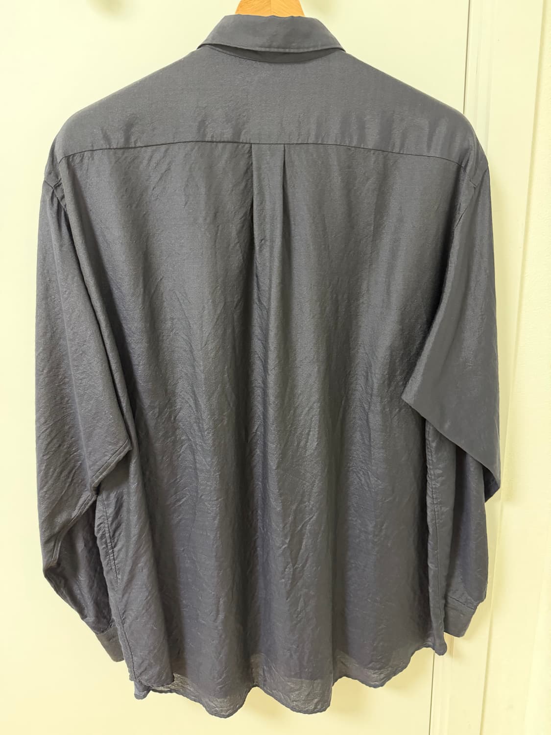 [2] 코모리 울 실크 셔츠 상품이미지3