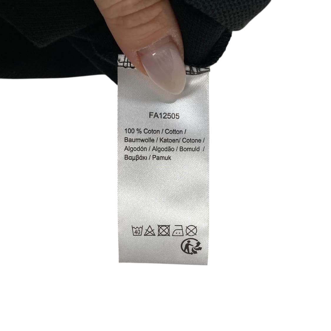 라코스테 블랙 카라 반팔 상품이미지4