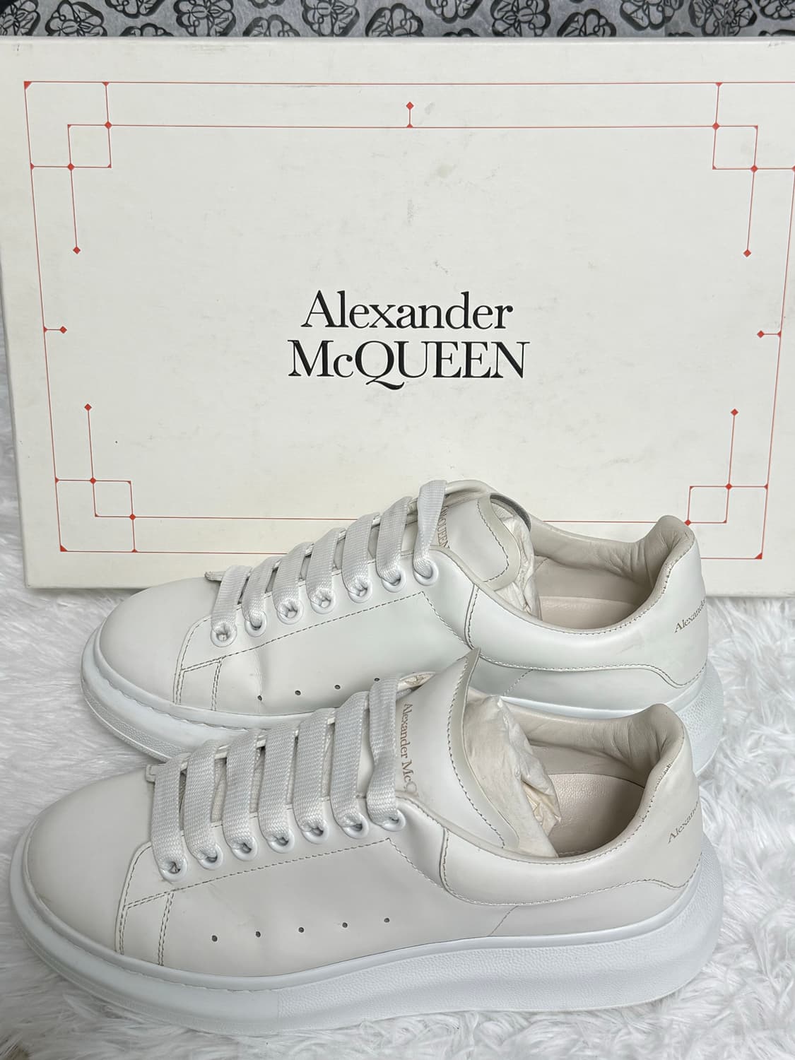 알렉산더 맥퀸 오버솔 스니커즈 신발 (39) 상품이미지1