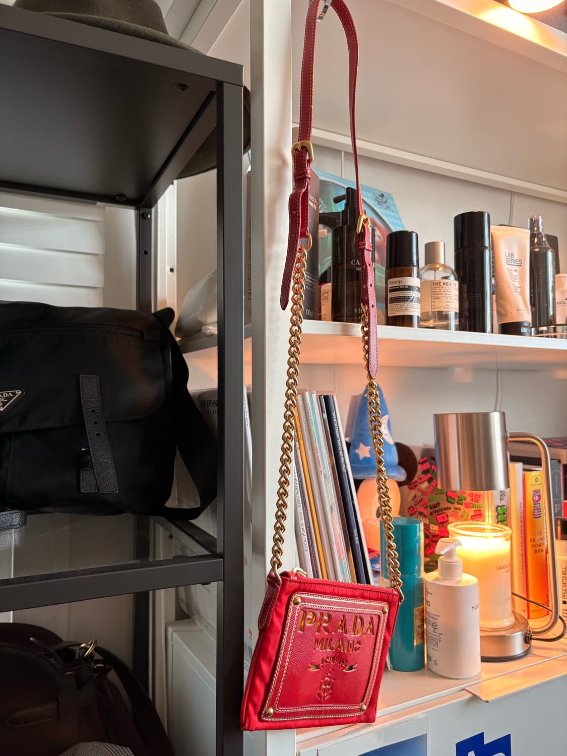 프라다 지갑 크로스백 팝니다. 상품이미지2