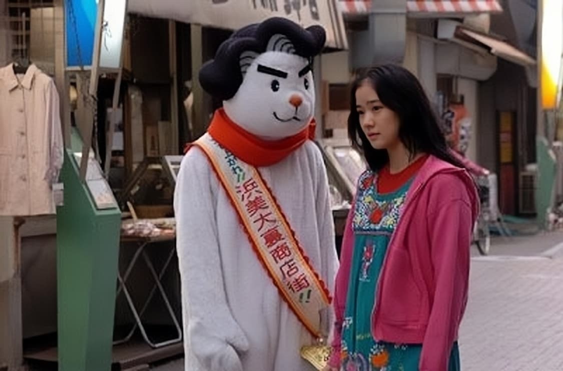 유니클로 마젠타 핑크 후드 집업 하구미패션 일본 빈티지 모리걸 상품이미지3