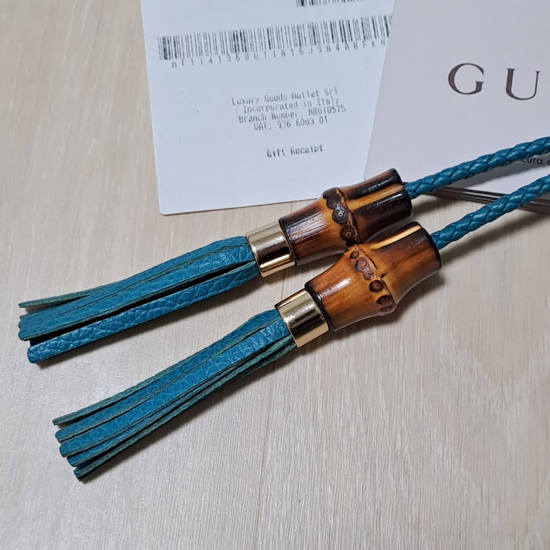 [100%/정품] 구찌 뱀부 태슬 레더 클러치, 구찌클러치,구찌파우치 상품이미지6