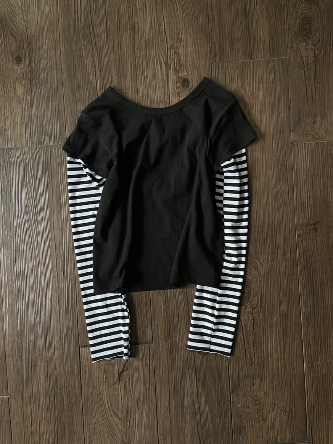 동은 레이어드 롱 티셔츠 상품이미지1