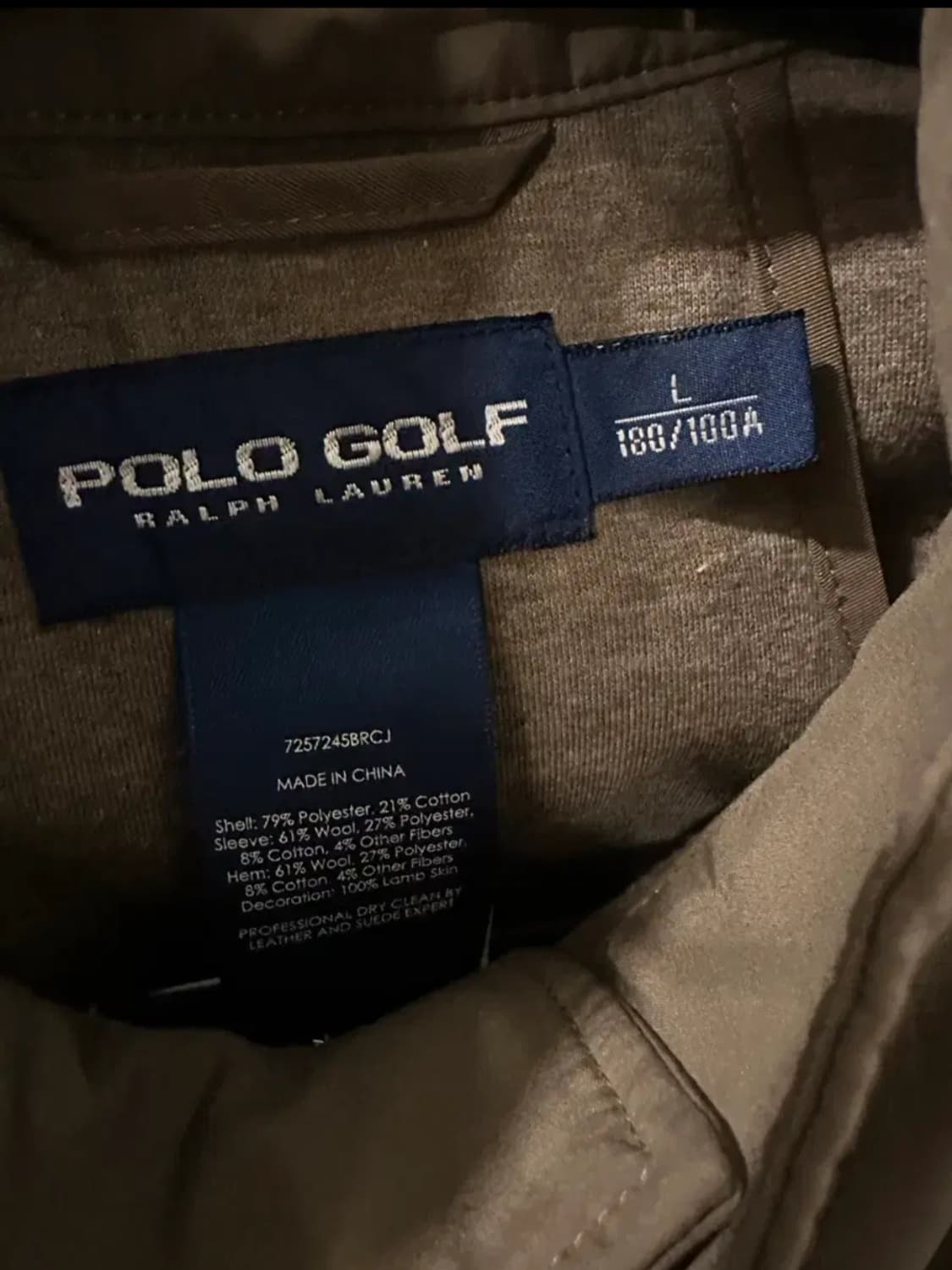 폴로 골프 g9 해링턴 자켓 스윙탑 자켓 L 상품이미지4