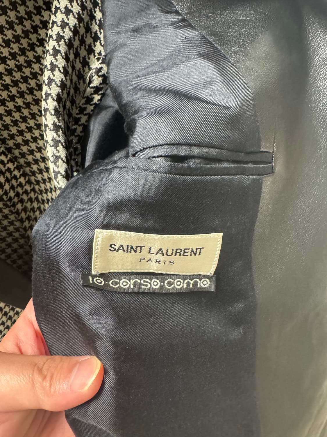 생로랑 14ss 하운드투스 자켓 48 상품이미지4