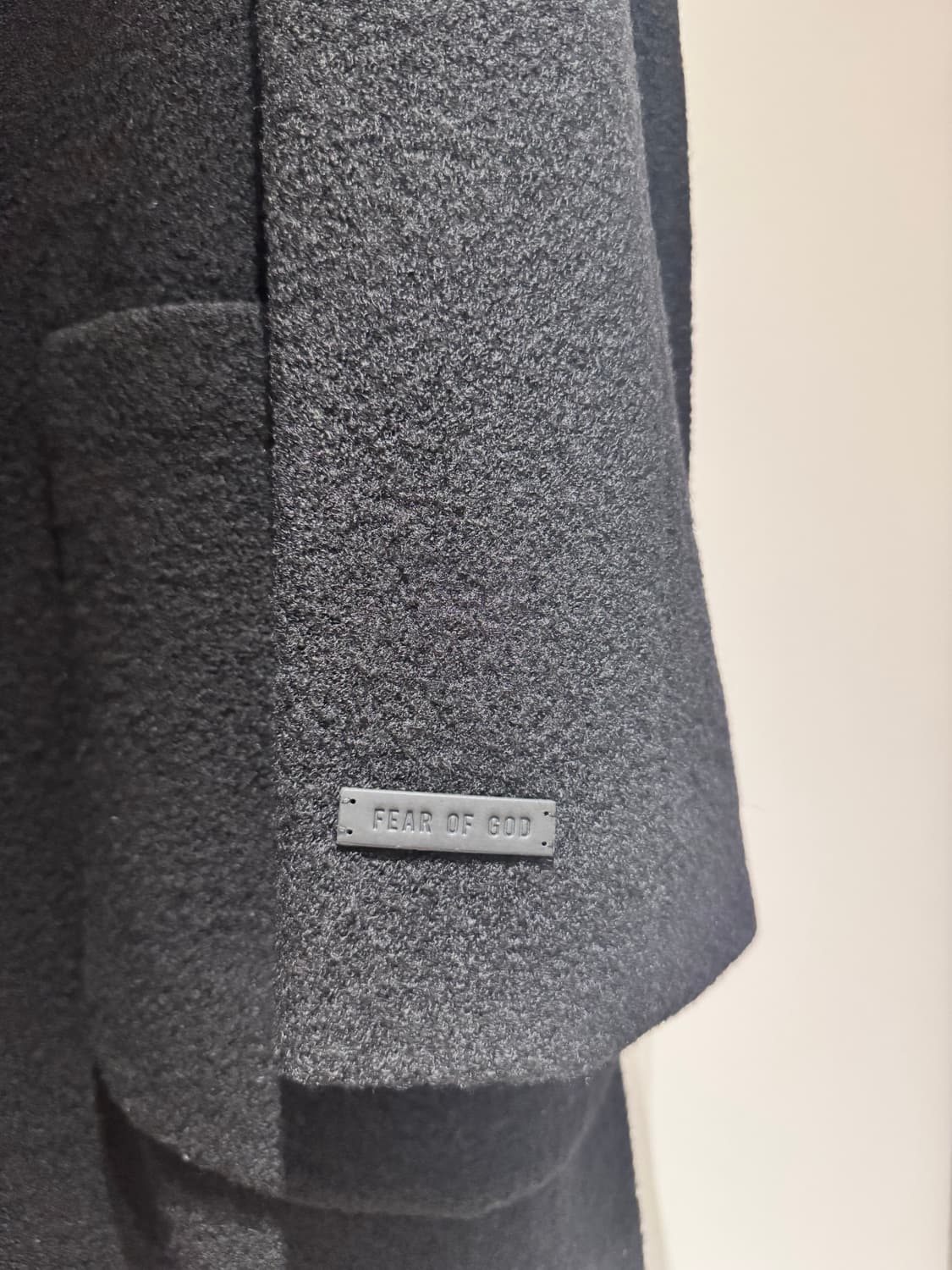 Fear of God 7th 블랙 코트 L 상품이미지3