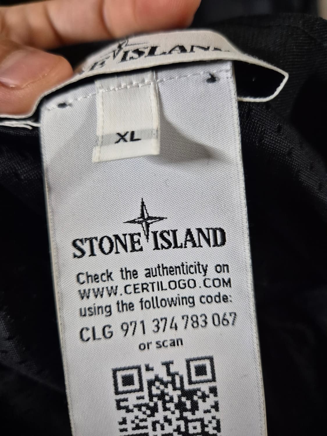[XL] 21SS 스톤아일랜드 나일론 볼캡 블랙 검정 상품이미지7