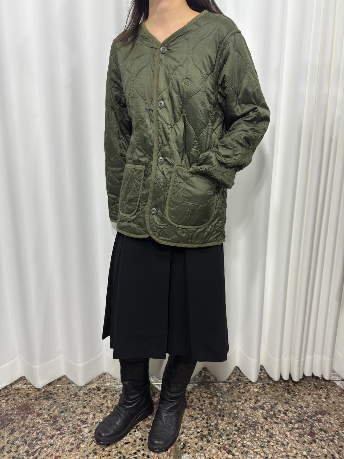 fred perry khaki padding 상품이미지4