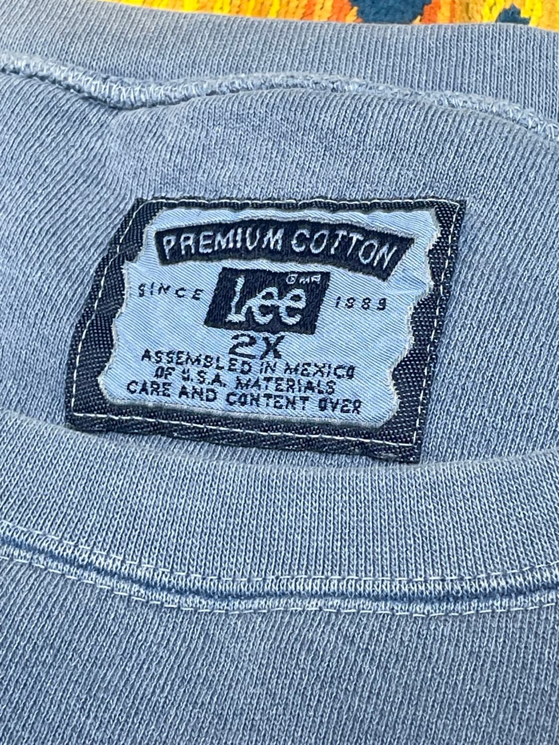 90s LEE sunfaded sweat 2x 상품이미지5