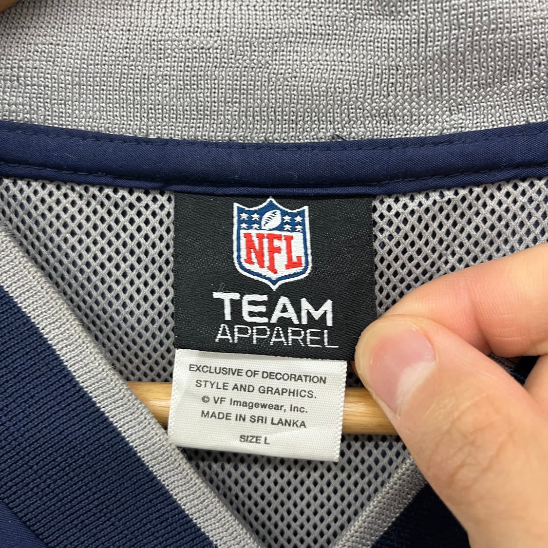 NFL 뉴잉글랜드 패트리어츠 바람막이 남성L 상품이미지3