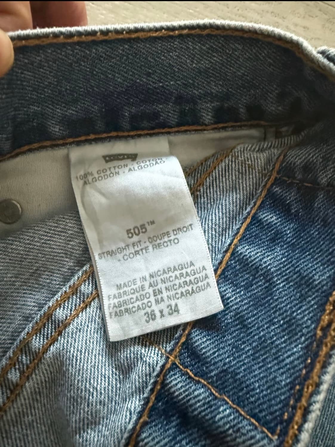 리바이스505 상품이미지5