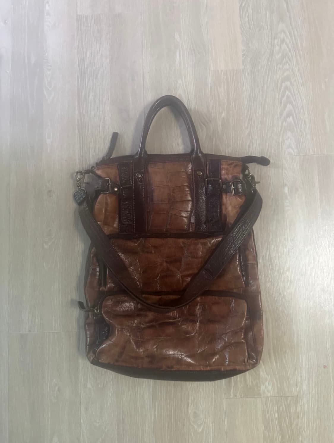 빈티지 가죽 숄더백 상품이미지1