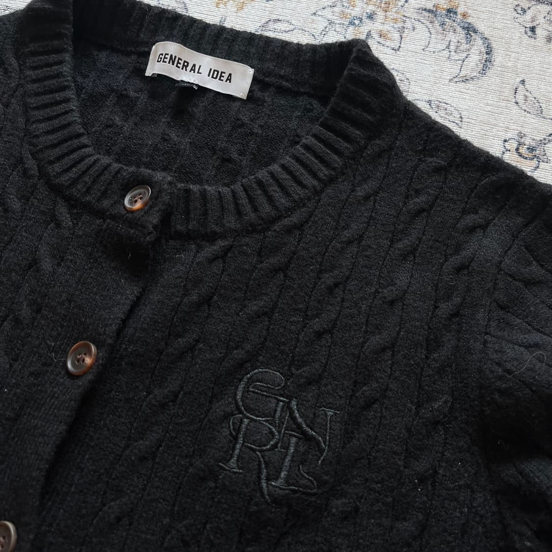 제너럴아이디어 꽈배기 가디건 상품이미지4