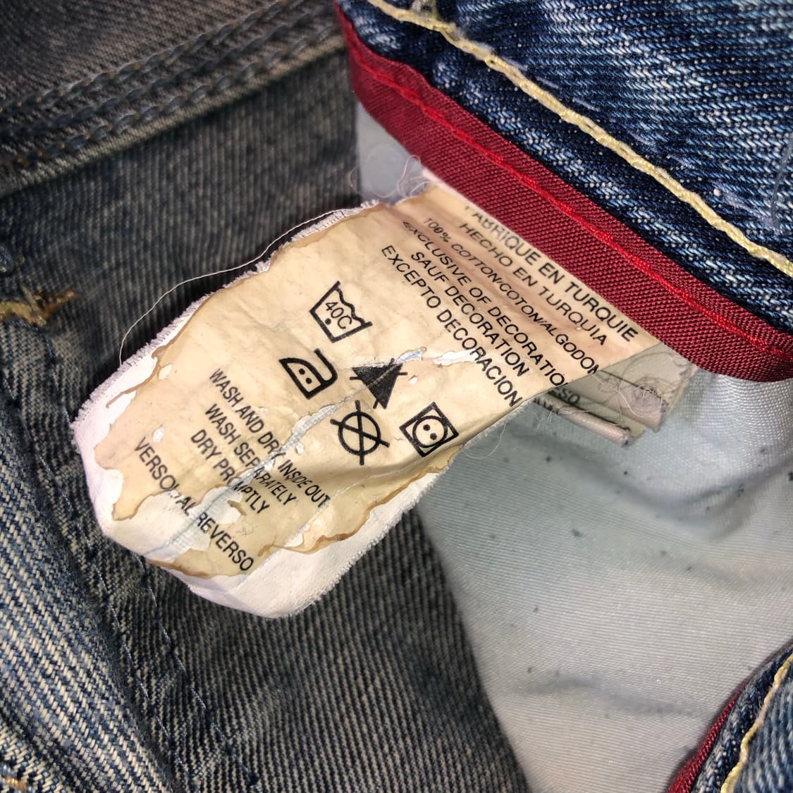 Vintage 💿 Woody hilfiger deni 상품이미지7