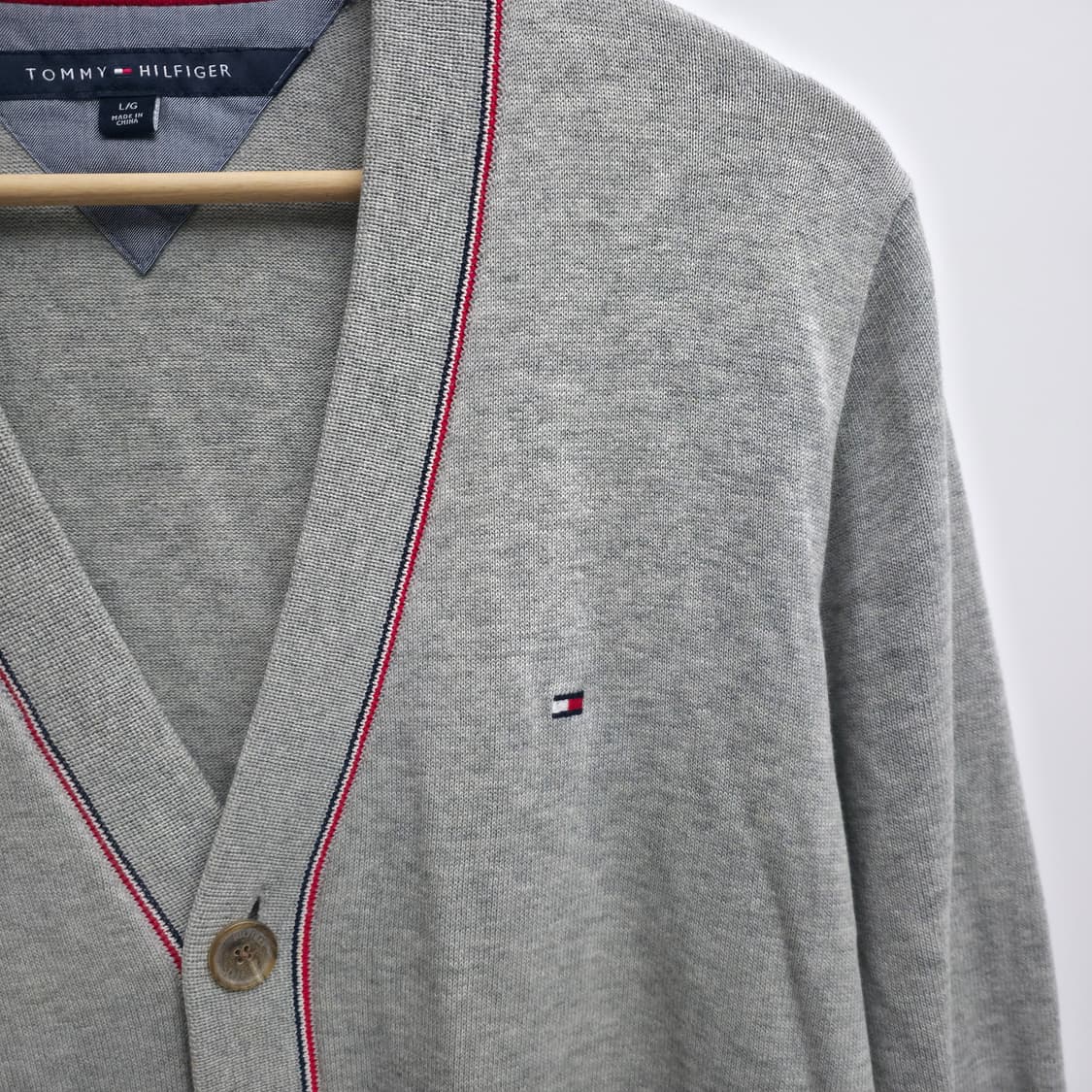 [L] 타미힐피거 그레이 가디건 상품이미지4