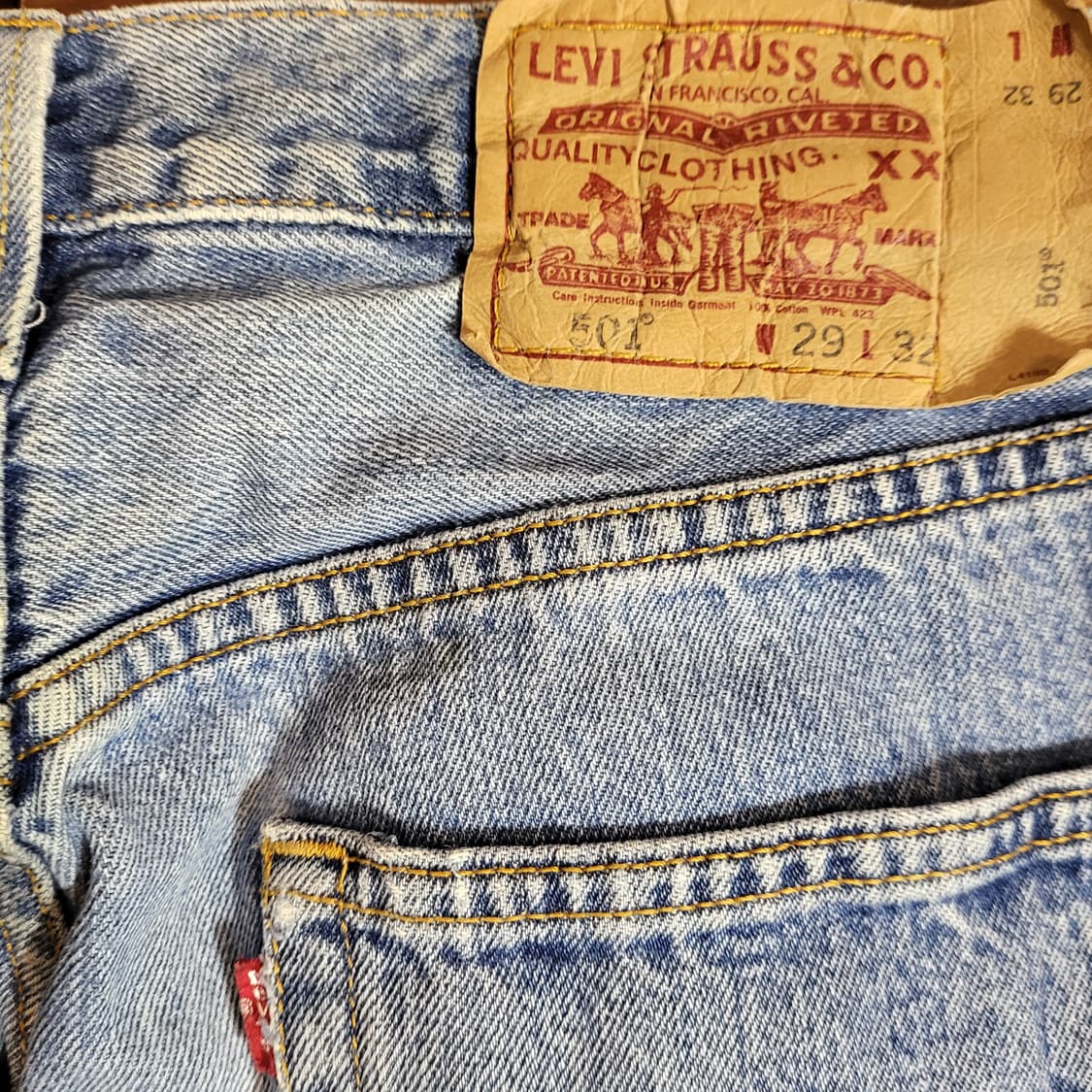 00s 리바이스 청바지 501 (30) 상품이미지7