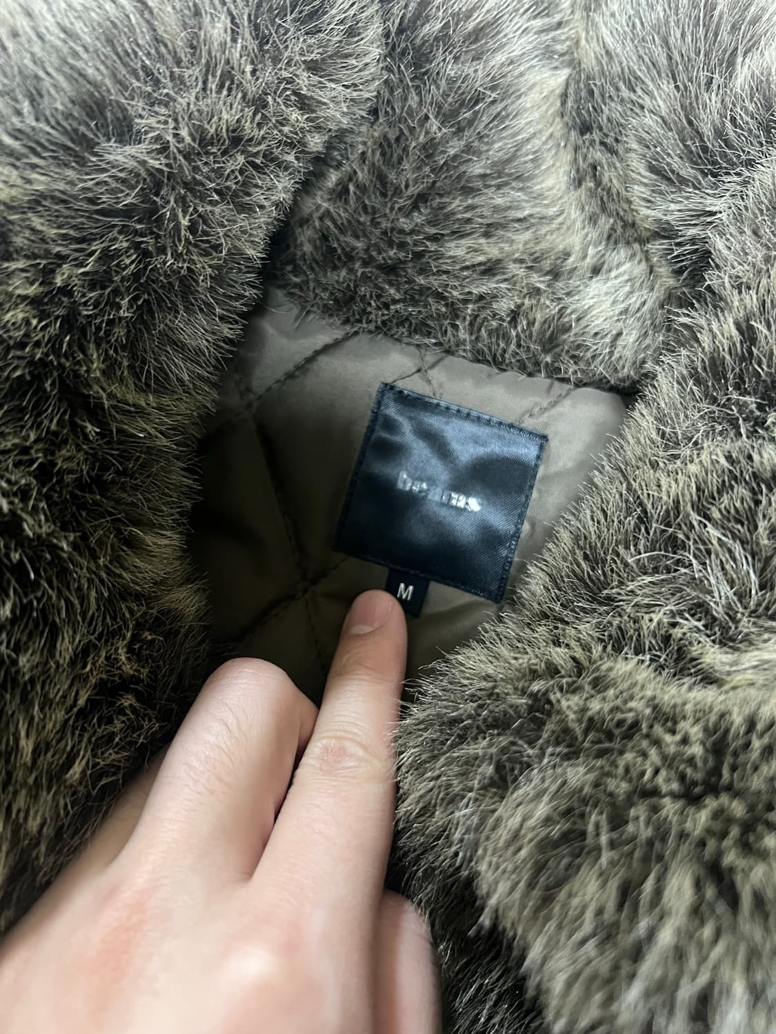 빔즈 퍼 자켓 상품이미지3