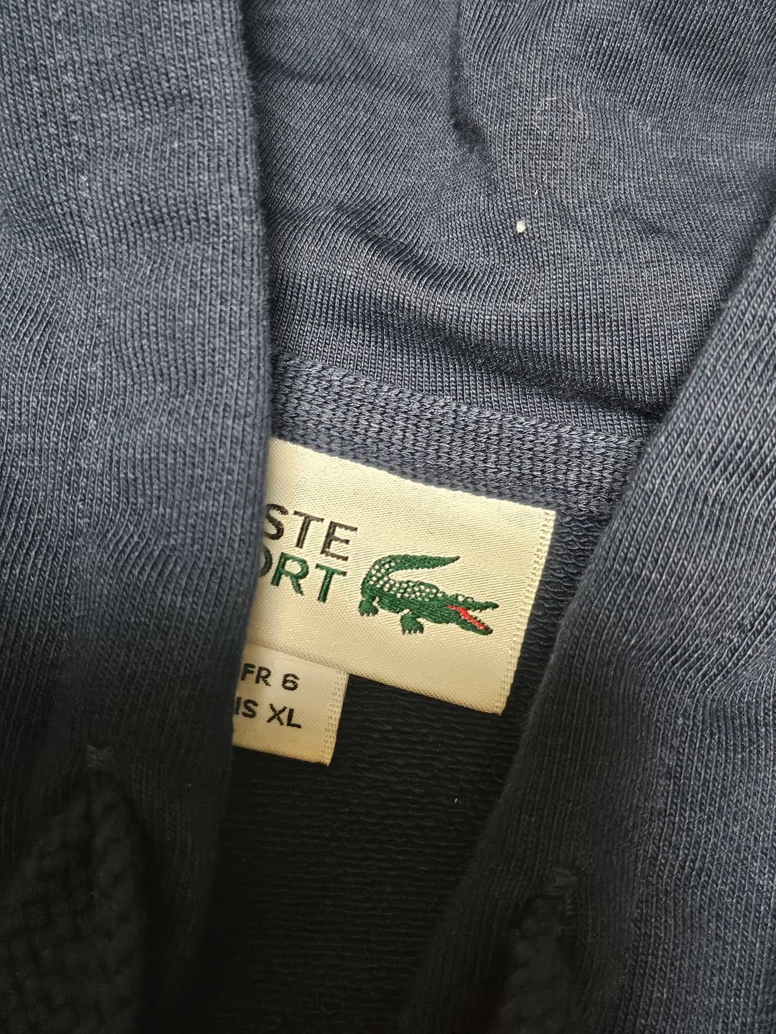 라코스테 후드집업 네이비 XL 상품이미지4