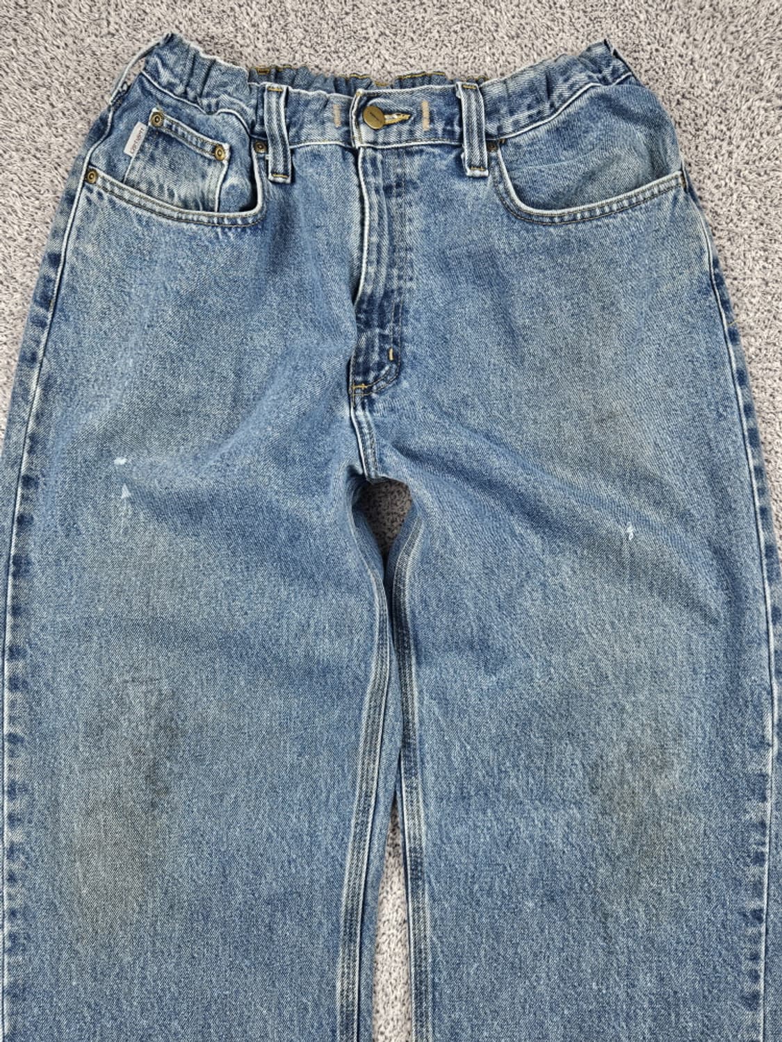 칼하트 밴딩 커스텀 데님 워크 팬츠 ( 38X32 ) / 10321 상품이미지5