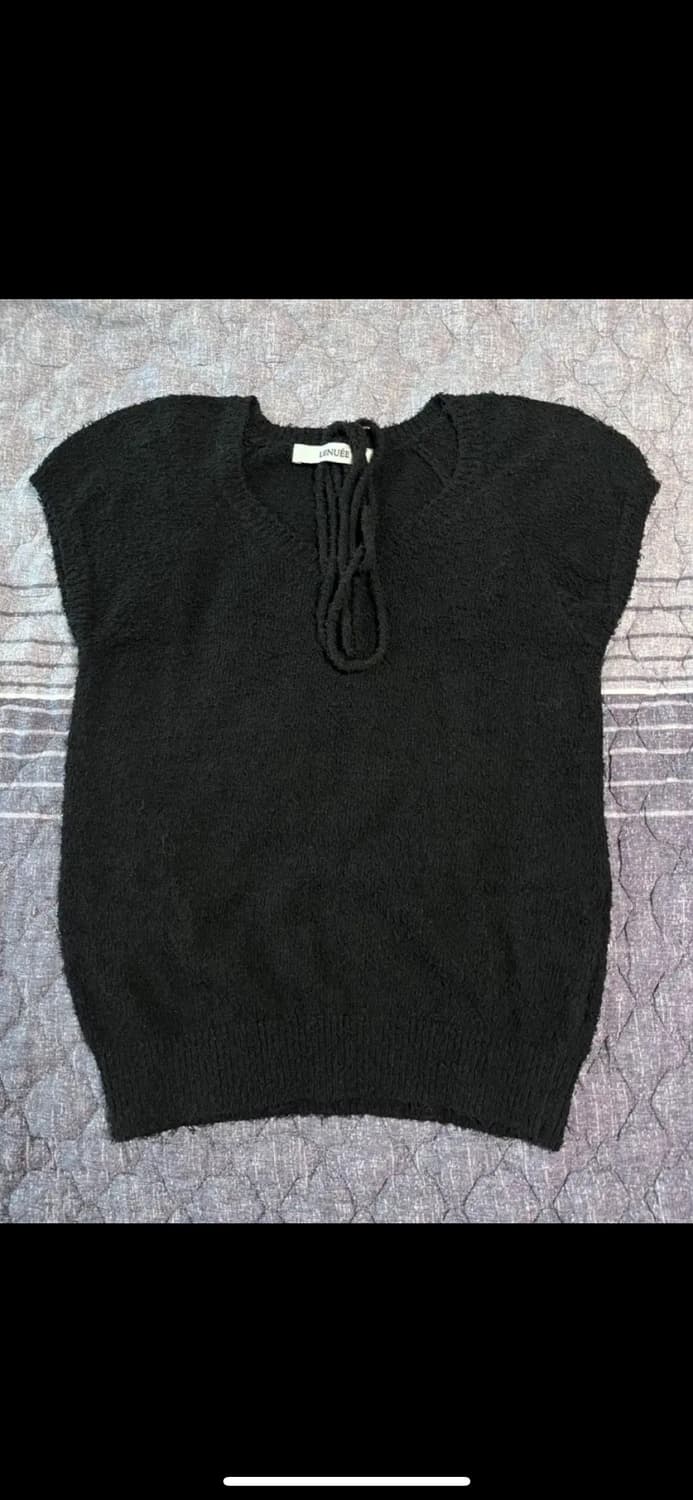 르누이 Amelia v-neck short sleeve knit 상품이미지2