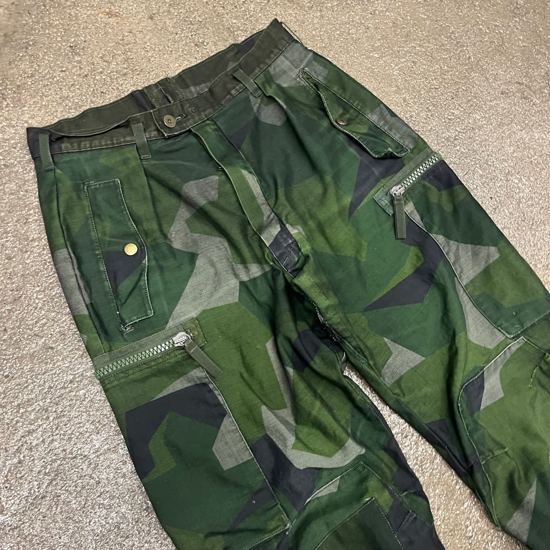 90s 스웨덴군 밀리터리 팬츠 (29-30“) 상품이미지2