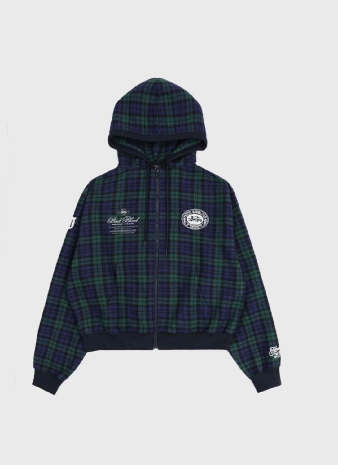 배드블러드 클래식 후드 집업 구해요 상품이미지1