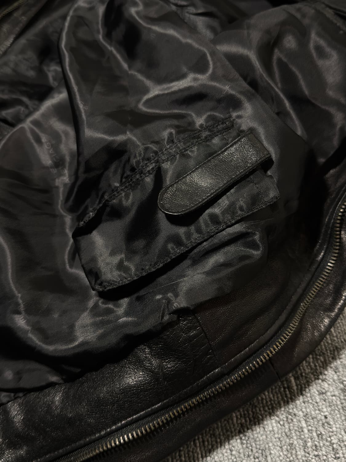 Balenciaga Car Coat Leather Jacket 상품이미지5