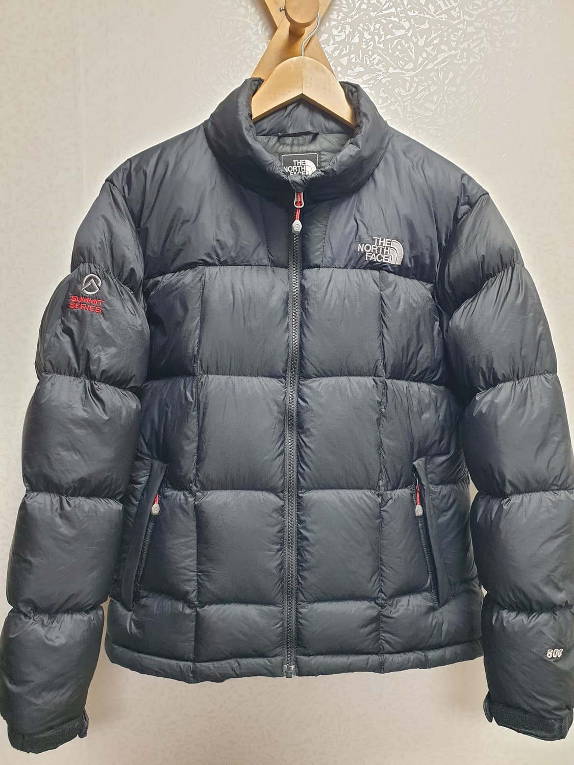 [m/95] 노스페이스 구스패딩800 블랙 상품이미지2