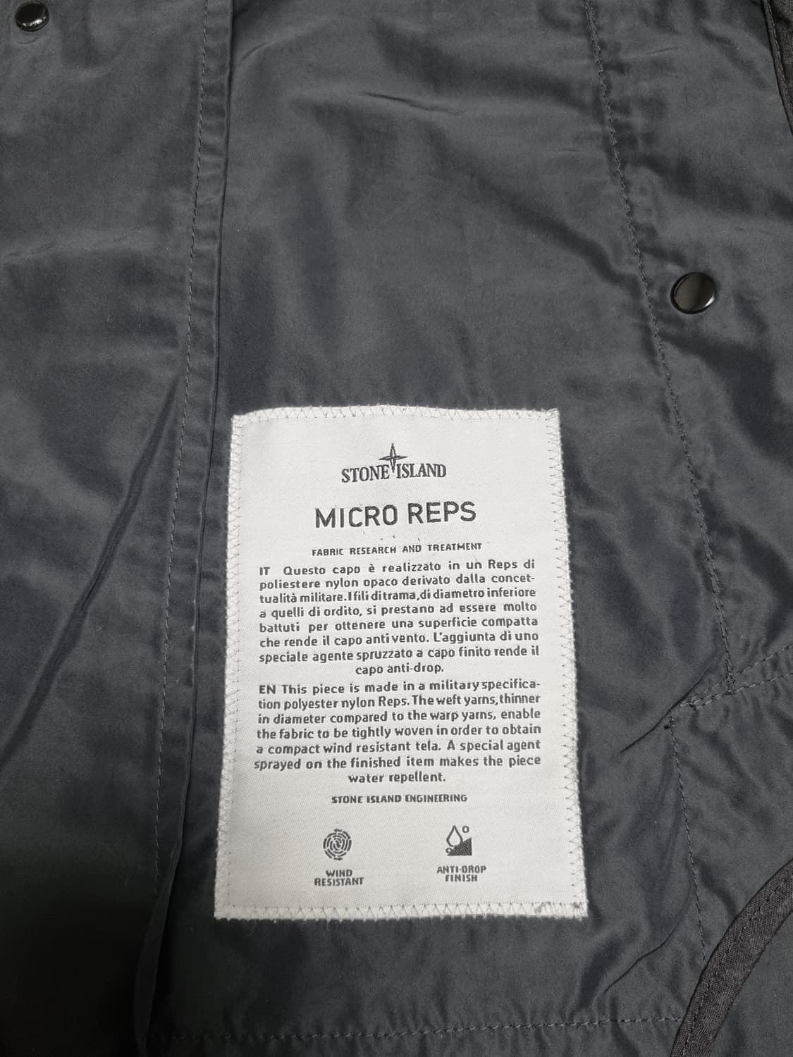 스톤아일랜드 마이크로랩스 자켓 상품이미지3