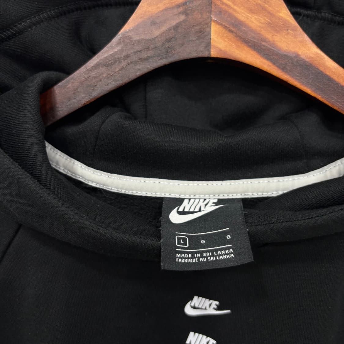 Nike 스우시 크롭 여성 후드티 상품이미지5