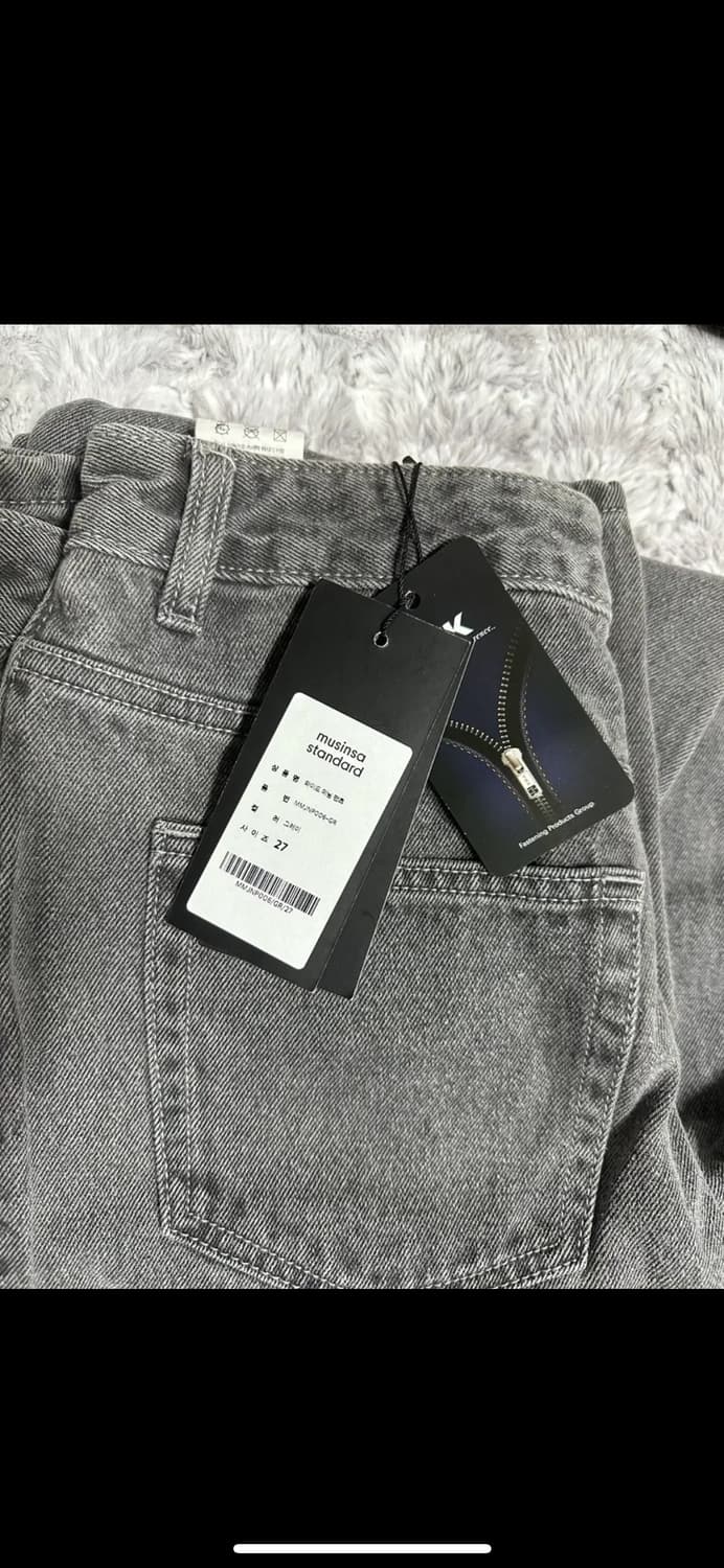 무신사스텐다드 그레이 데님팬츠 상품이미지3