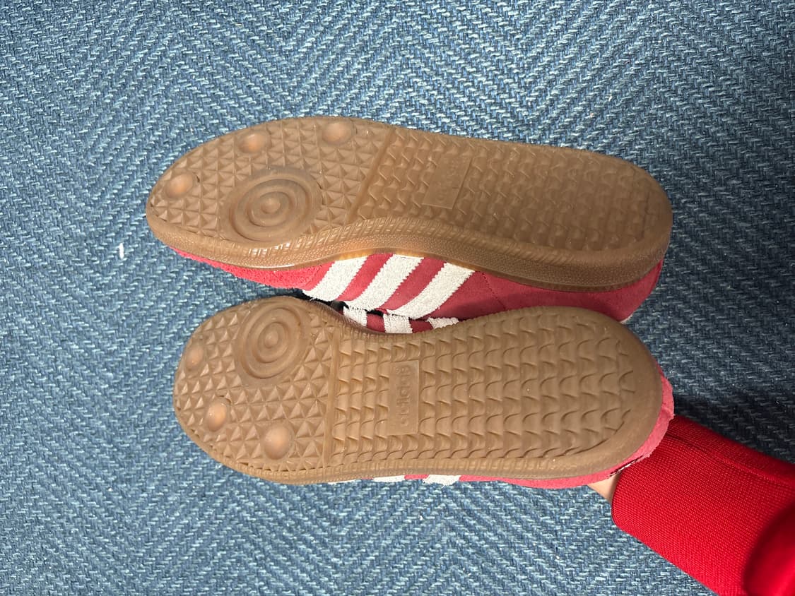 아디다스 삼바 OG 탈 버건디 (주우재 신발/270) 상품이미지4