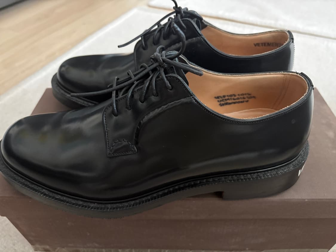 베트멍 처치스 새넌 더비 슈즈 블랙 / 42 상품이미지4