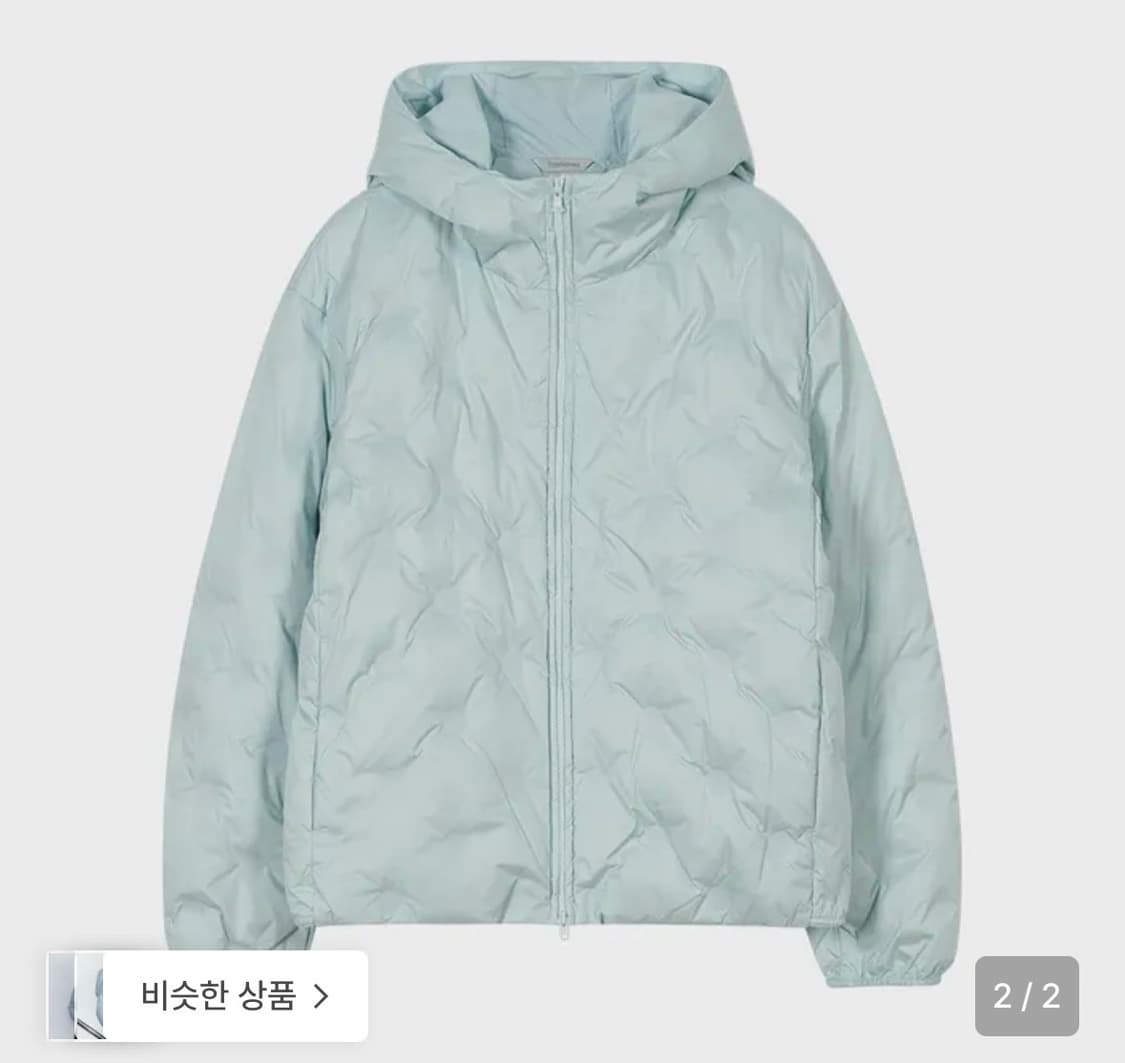 타입서비스-bonded dot down jacket(blue) 상품이미지2