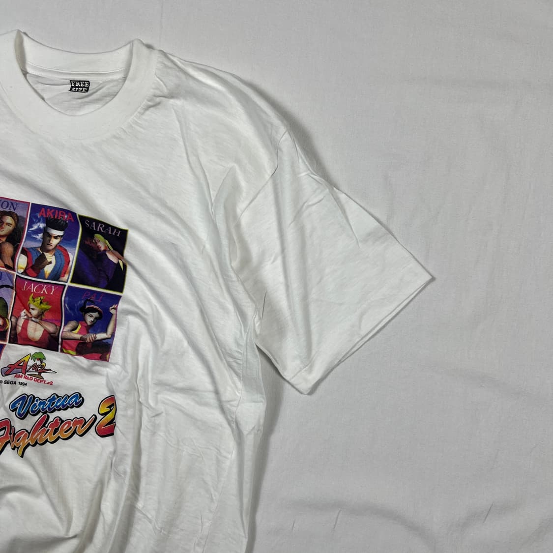 90’s 94년도 sega 버츄어파이터2 반팔티셔츠 상품이미지3