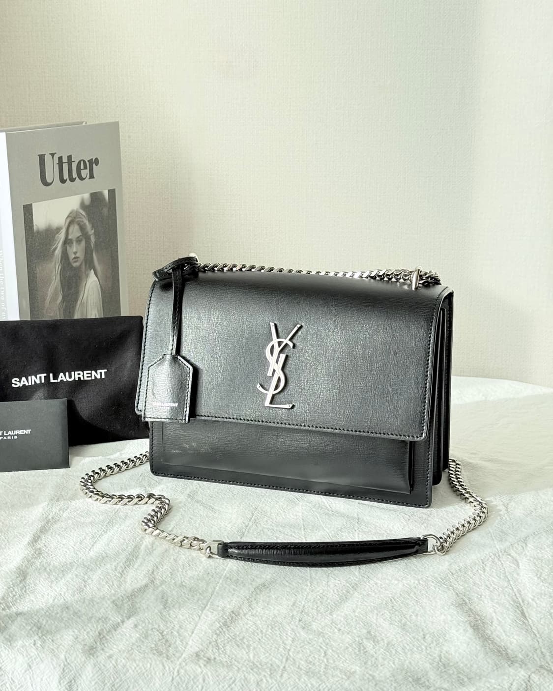 생로랑 선셋 백 미디엄 상품이미지2