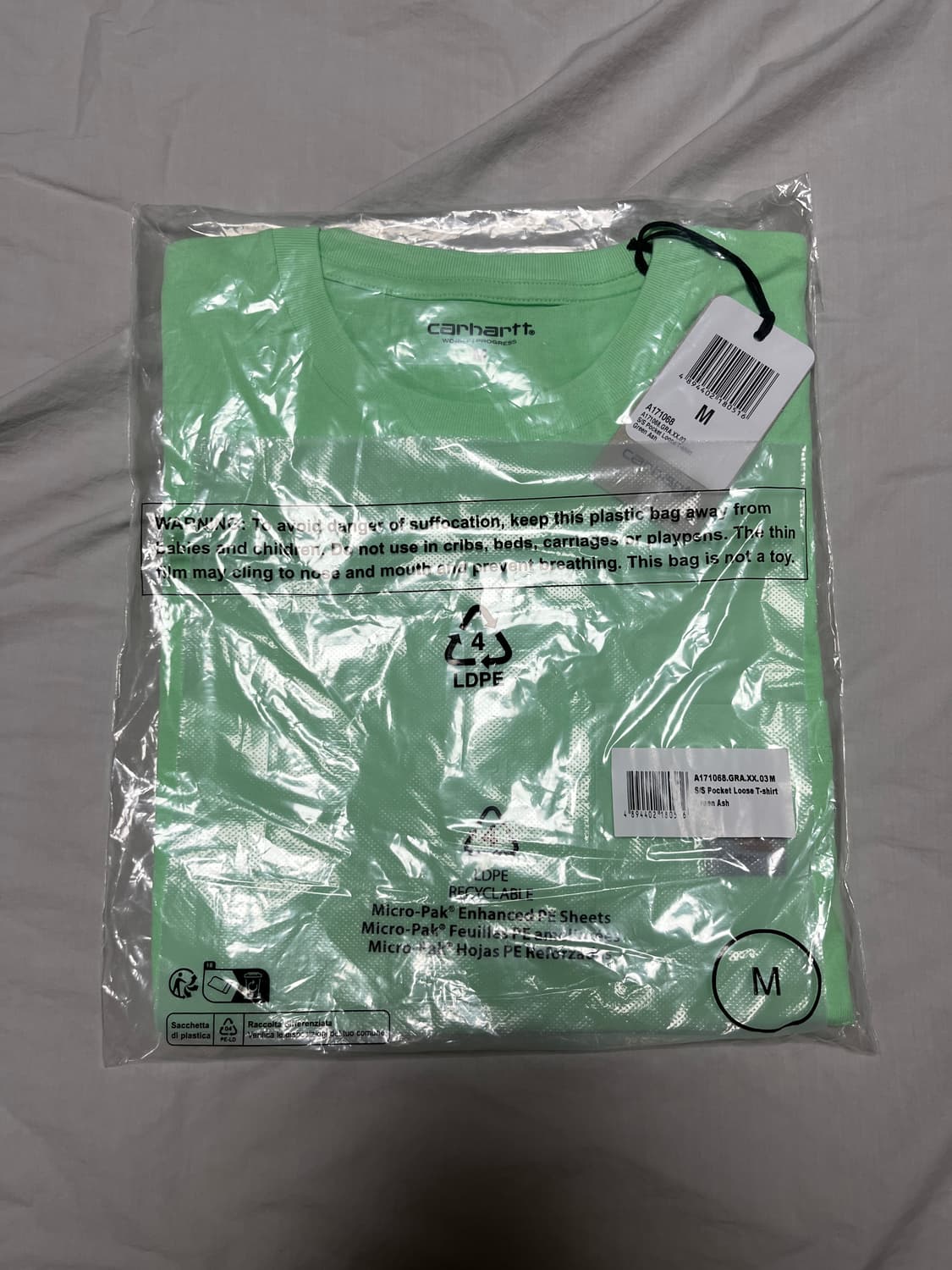 [M] 칼하트 s/s 포켓 루즈핏 티셔츠 새상품 상품이미지2