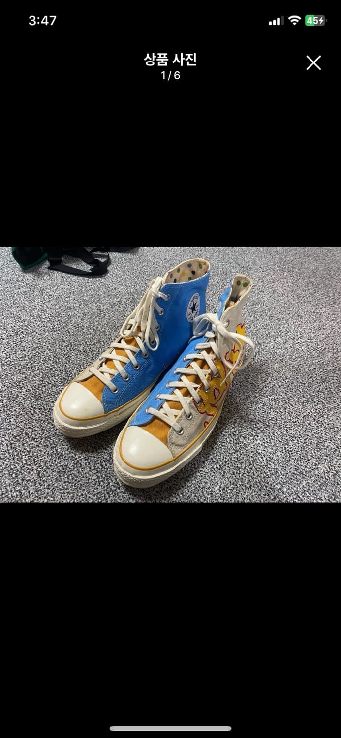 [Converse] 컨버스 Golf Wang 척70하이 300사이즈 상품이미지1