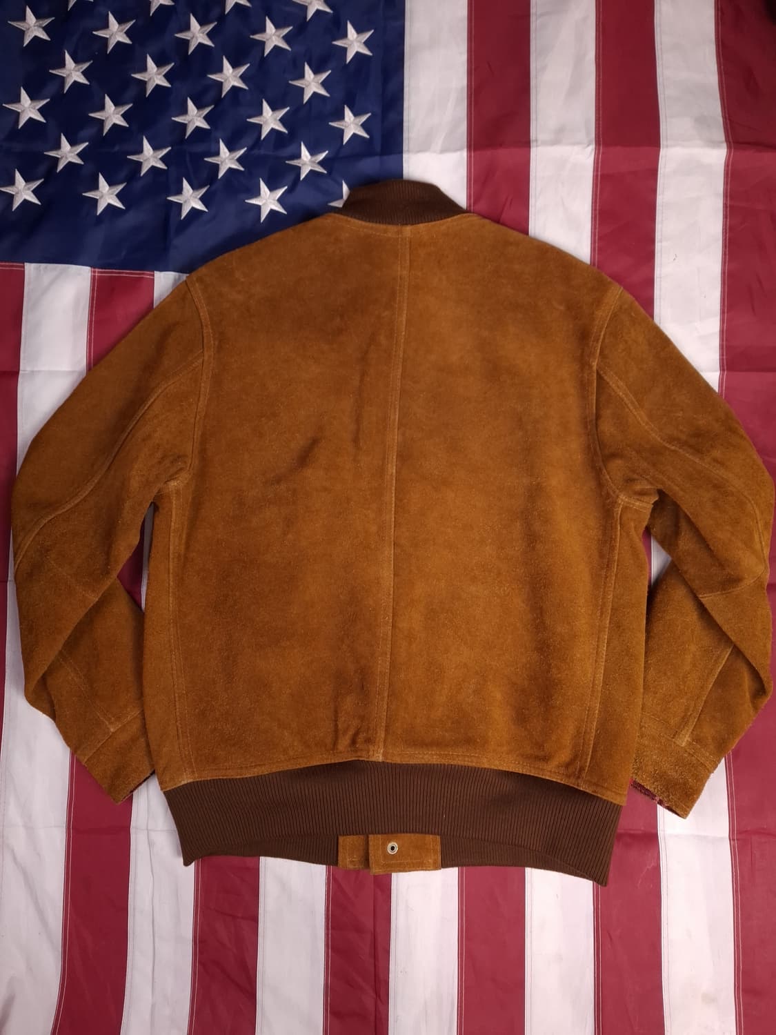 새제품 빈티지 A-1 TAPE 리얼스웨이드 자켓 상품이미지5