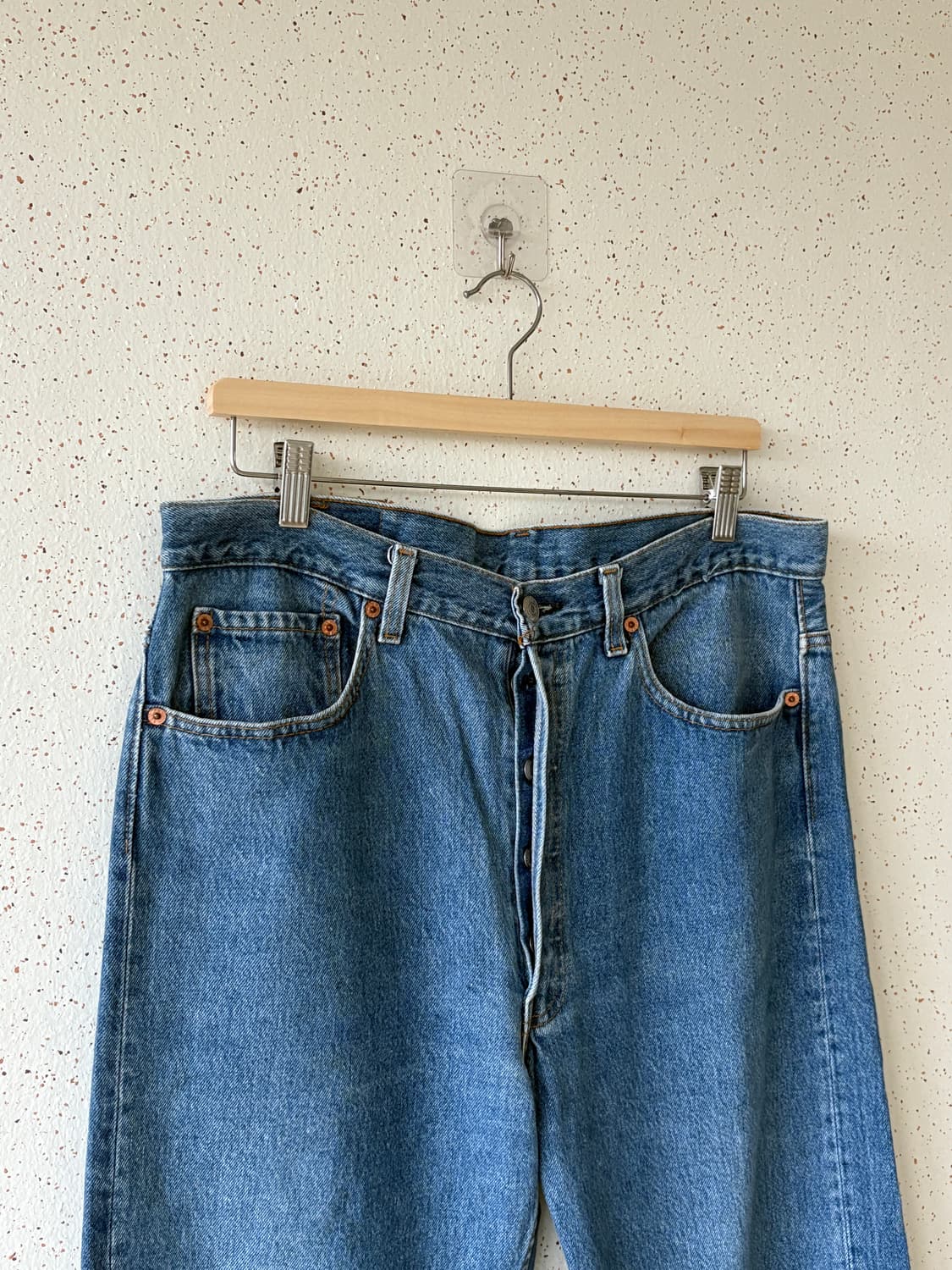90‘s levi's 501 리바이스 데님 팬츠 38x36(실측 34) 상품이미지2