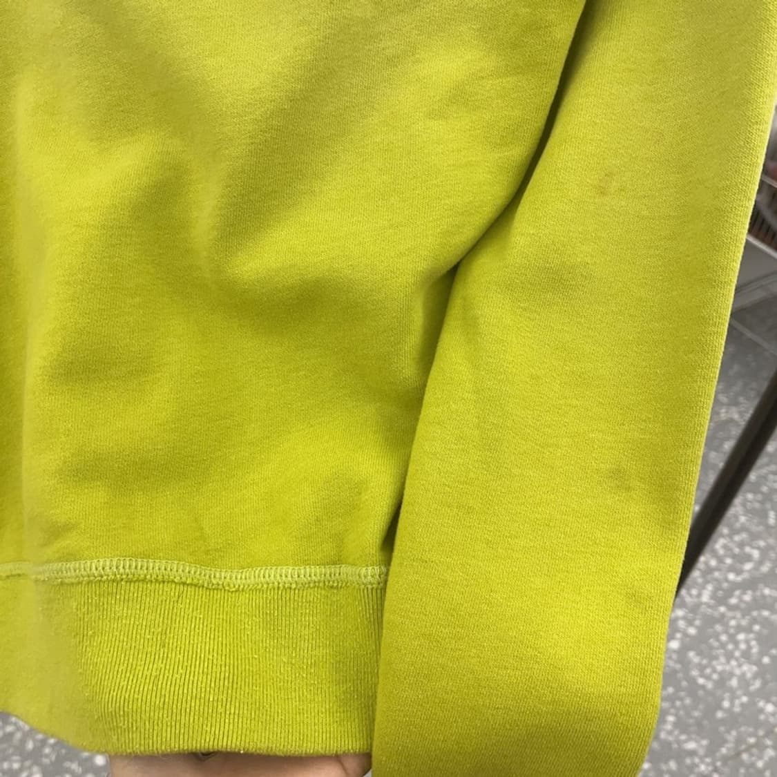아베크롬비 Y2K 00's 라임그린 기모 후드집업 L C08854 상품이미지7