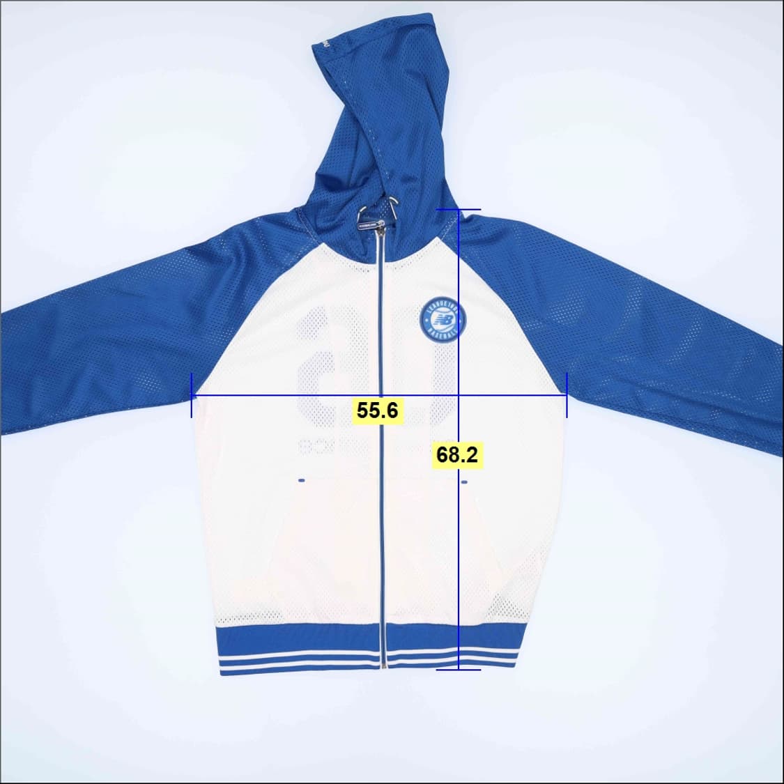 XL 뉴발란스 매쉬 후드집업 0304H1 상품이미지6