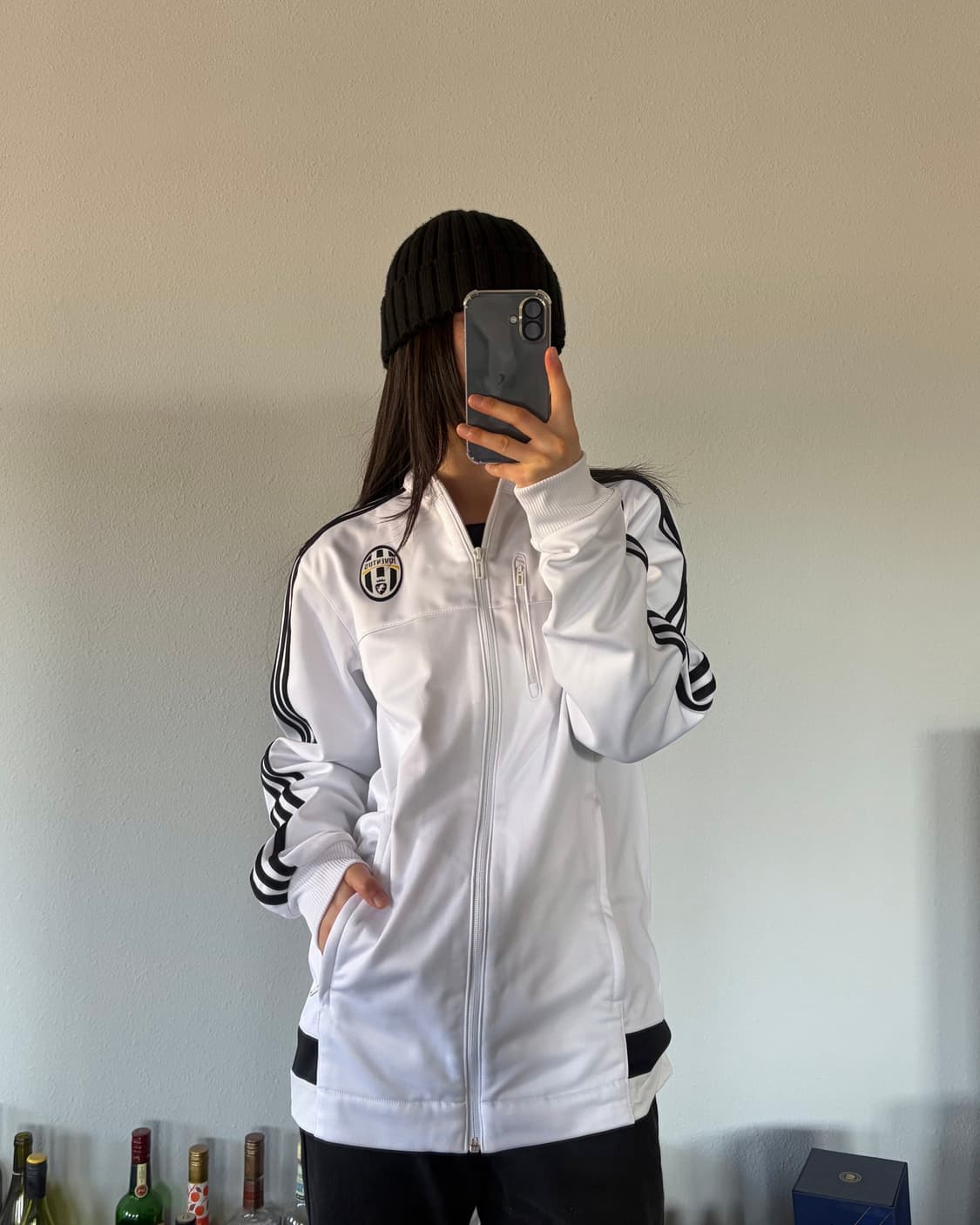 [M]아디다스 유벤투스 화이트 트랙탑 져지 상품이미지3