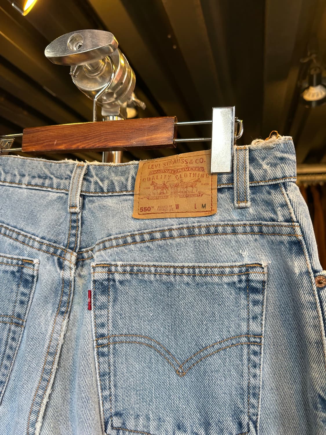90s 리바이스550 데님 팬츠 31x30 made in usa 상품이미지6