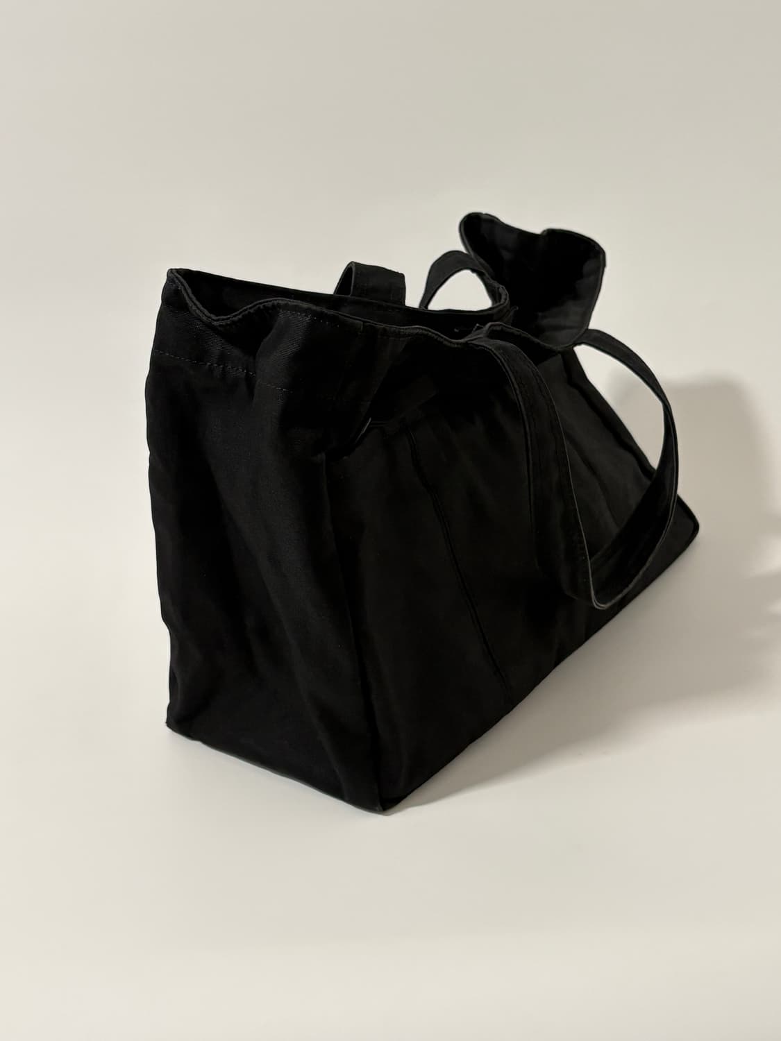 Cotton Tote Bag (Black) 상품이미지4