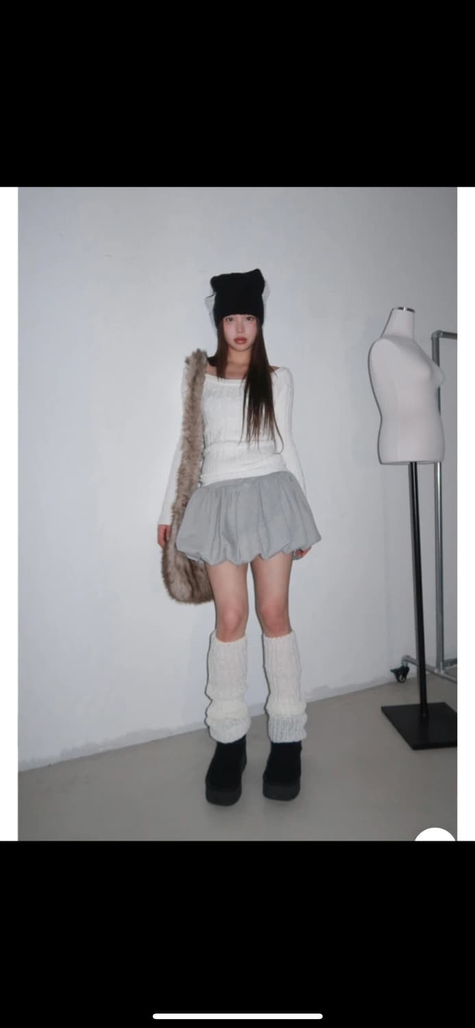 위위미유 오프숄더 니트 (새상품) 상품이미지5