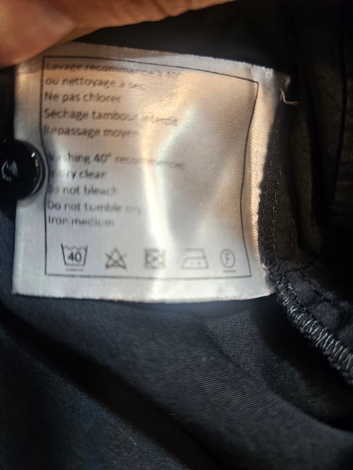 샤넬 유니폼 블랙 민소매 42 상품이미지3