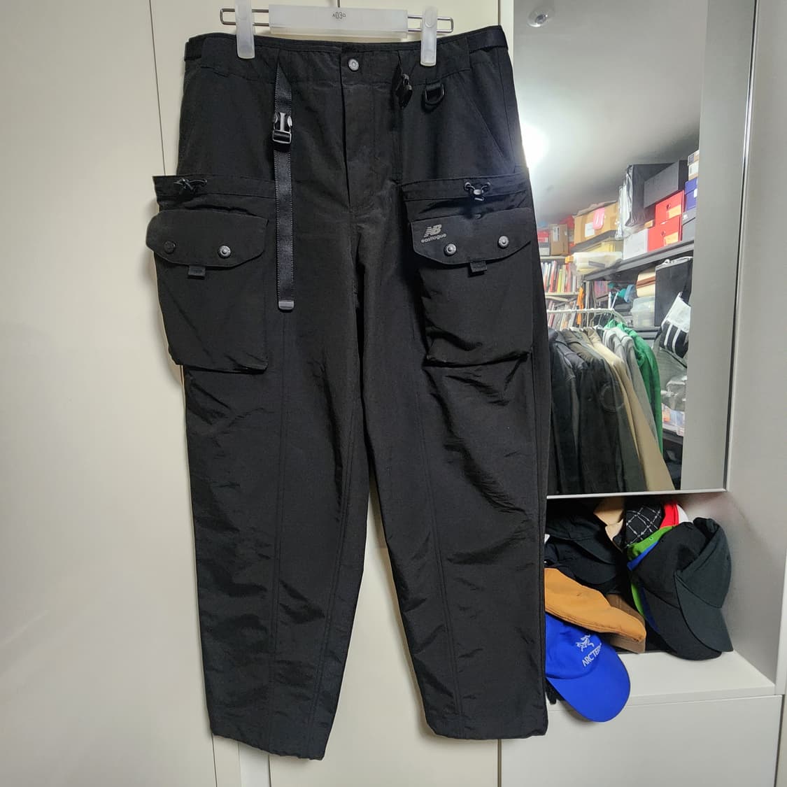 XL 이스트로그 뉴발란스 레인저 팬츠 블랙 상품이미지1